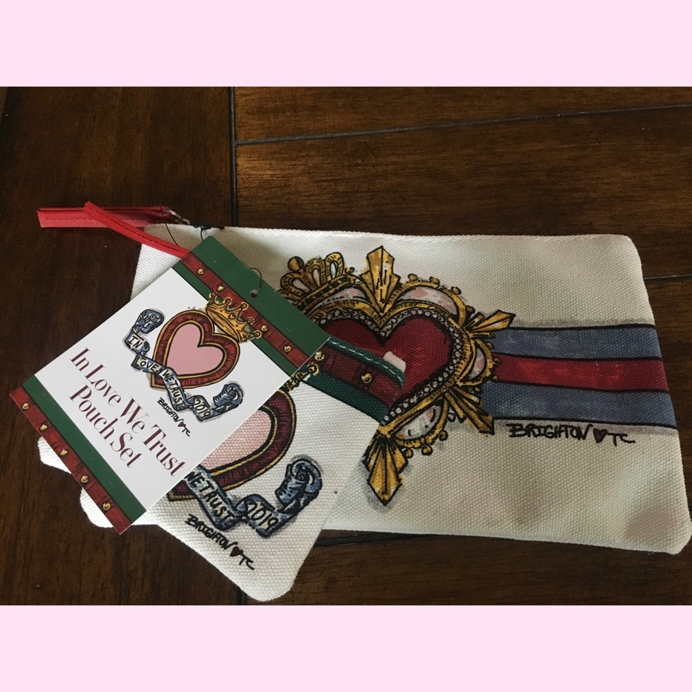 Brighton In Love We Trust Pouch Set